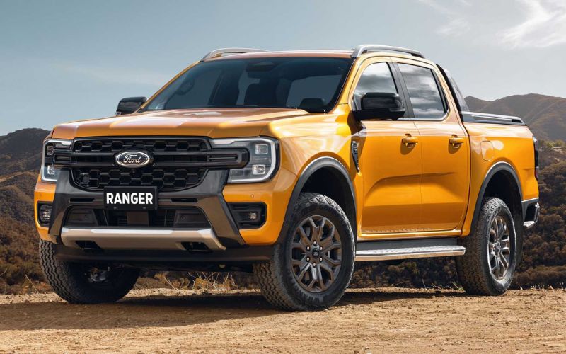 Ford Ranger có khả năng vận hành tốt và thiết kế hàm hở đặc trưng