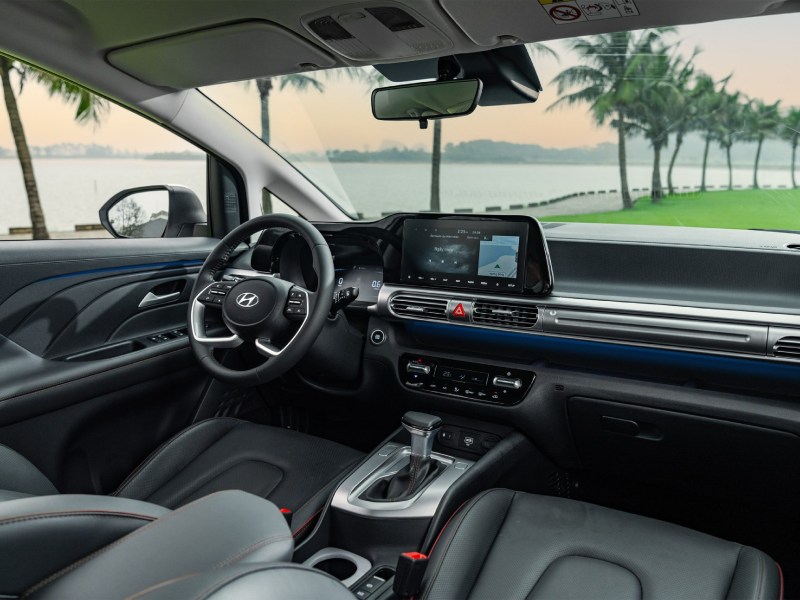 ​Hyundai Stargazer có nội thất mới mẻ, hiện đại 