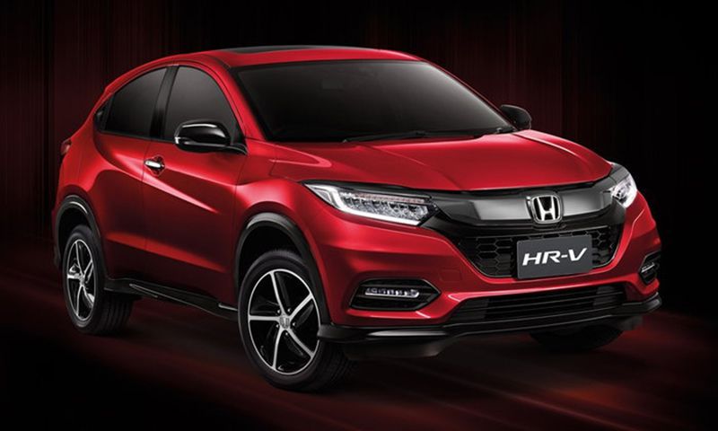 Thân xe Honda HRV 2021 hiện đại, trẻ trung