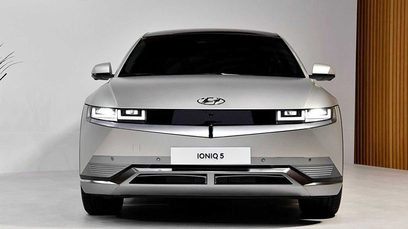 Hyundai Ioniq 5 2022 gây ấn tượng bởi thiết kế đầu xe 