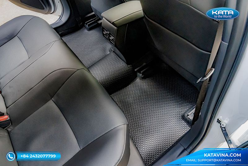 Thảm lót chân ô tô Toyota GR Corolla Hatchback 2022 của KATA có thiết kế thông minh