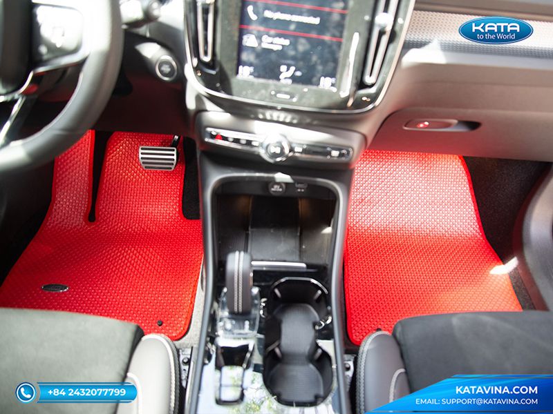 Thảm trải sàn ô tô Volvo XC40 Recharge P8 của KATA có nhiều ưu điểm nổi trội