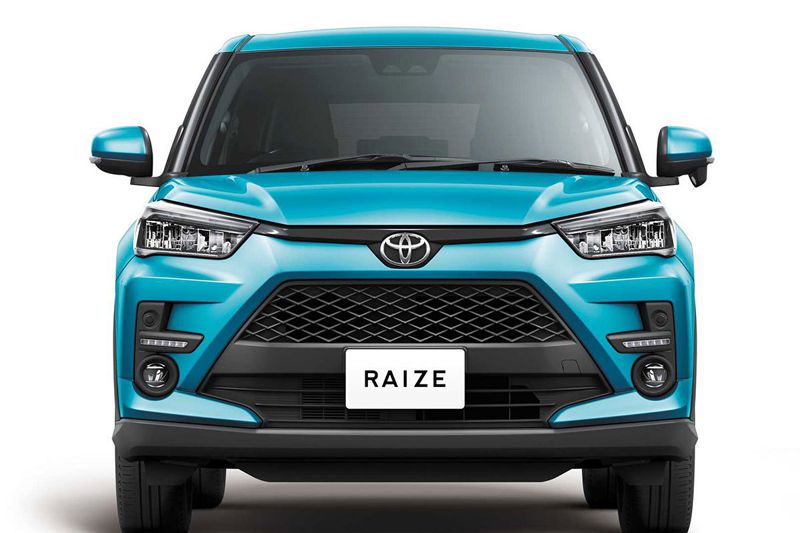 Đầu xe Toyota Raize 2021 mang phong cách mạnh mẽ