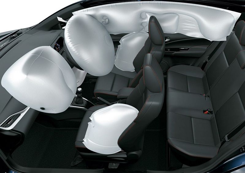 Toyota Vios 2021 được trang bị nhiều tính năng an toàn