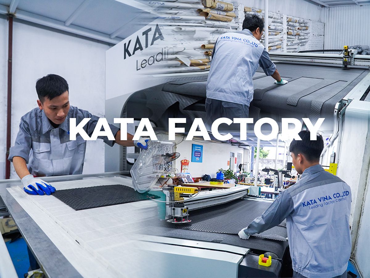 nhà máy thảm lót sàn ô tô KATA