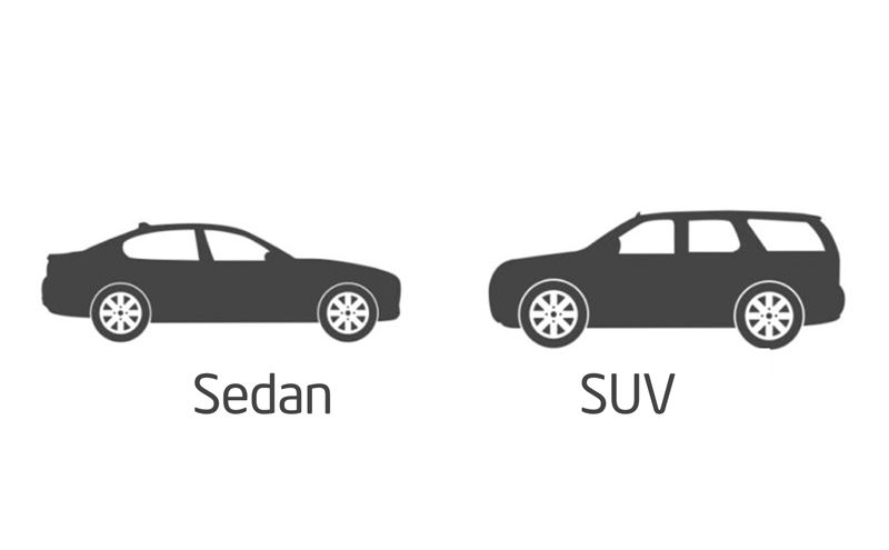 Sedan và SUV là hai mẫu xe phổ biến nhất tại Việt Nam hiện nay