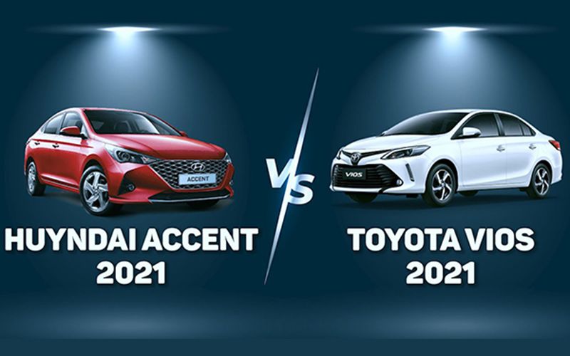 Hyundai Accent 2021 được trang bị nhiều tiện nghi hơn Toyota Vios 2021