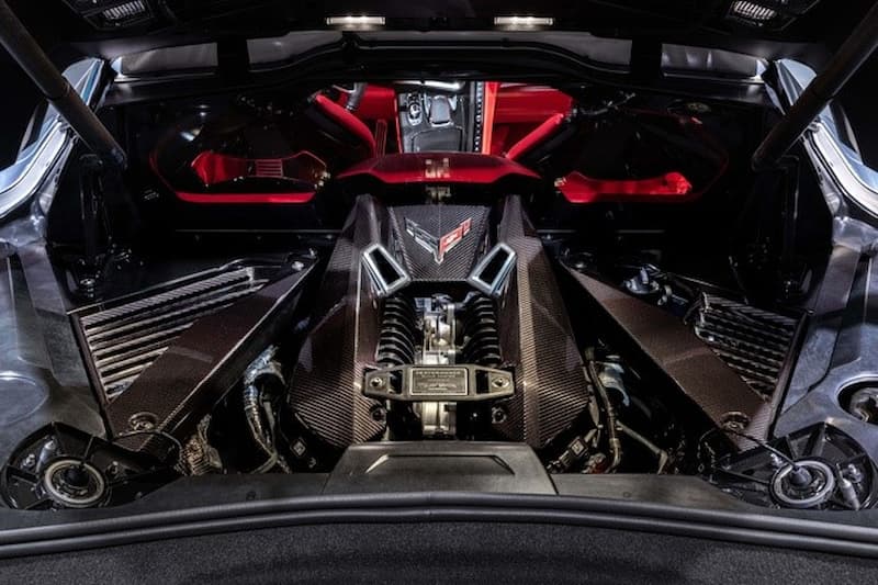 Khối động cơ mới của Chevrolet Corvette Z06 2023