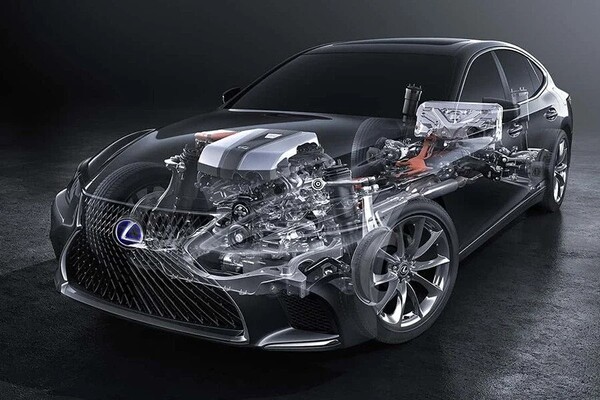 Động cơ của Lexus LS 500h