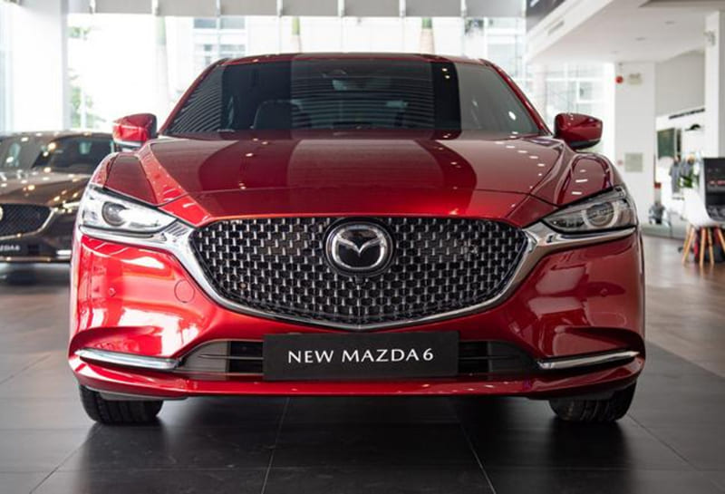 Hình ảnh đầu xe Mazda 6 2023 