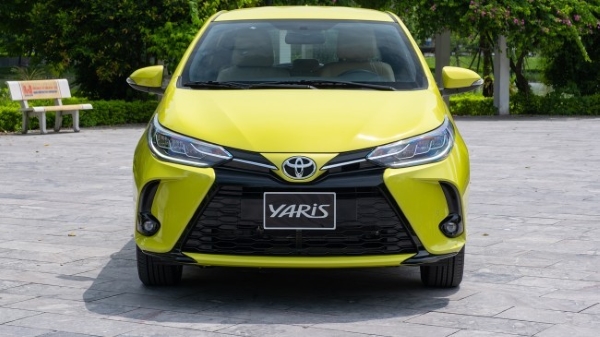 Thiết kế ngoại thất của Toyota Yaris 2023