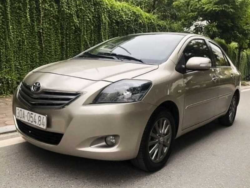 Toyota Vios từ 2009 đến 2013 không có sự thay đổi