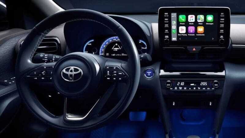 Toyota Yaris Cross sở màn hình giải trí độ phân giải cao, kích thước 9 inch