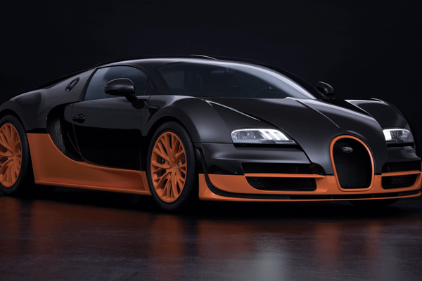 Siêu xe Bugatti Veyron sở hữu thiết kế hiện đại bất phá mọi giới hạn