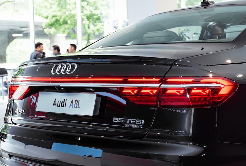 Điểm nổi bật ở thiết kế ngoại thất Audi A8L 2022
